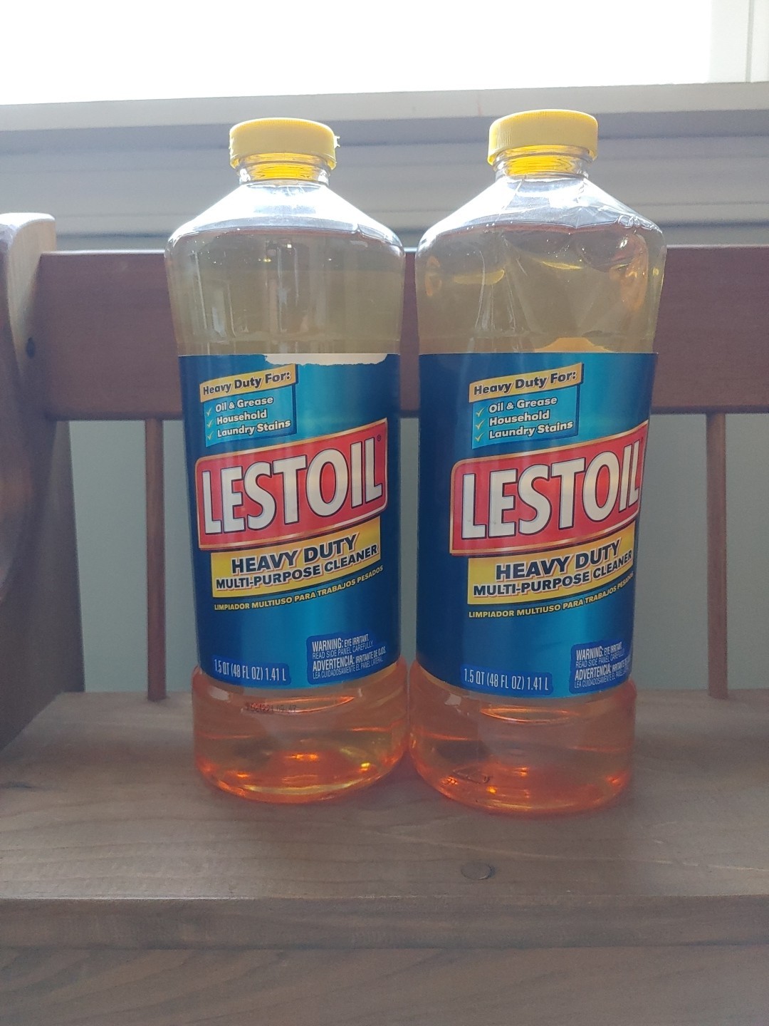 2 Lestoil 48 Oz. Heavy-Duty Concentrated Multi-Purpose Cleaner Household Laundry