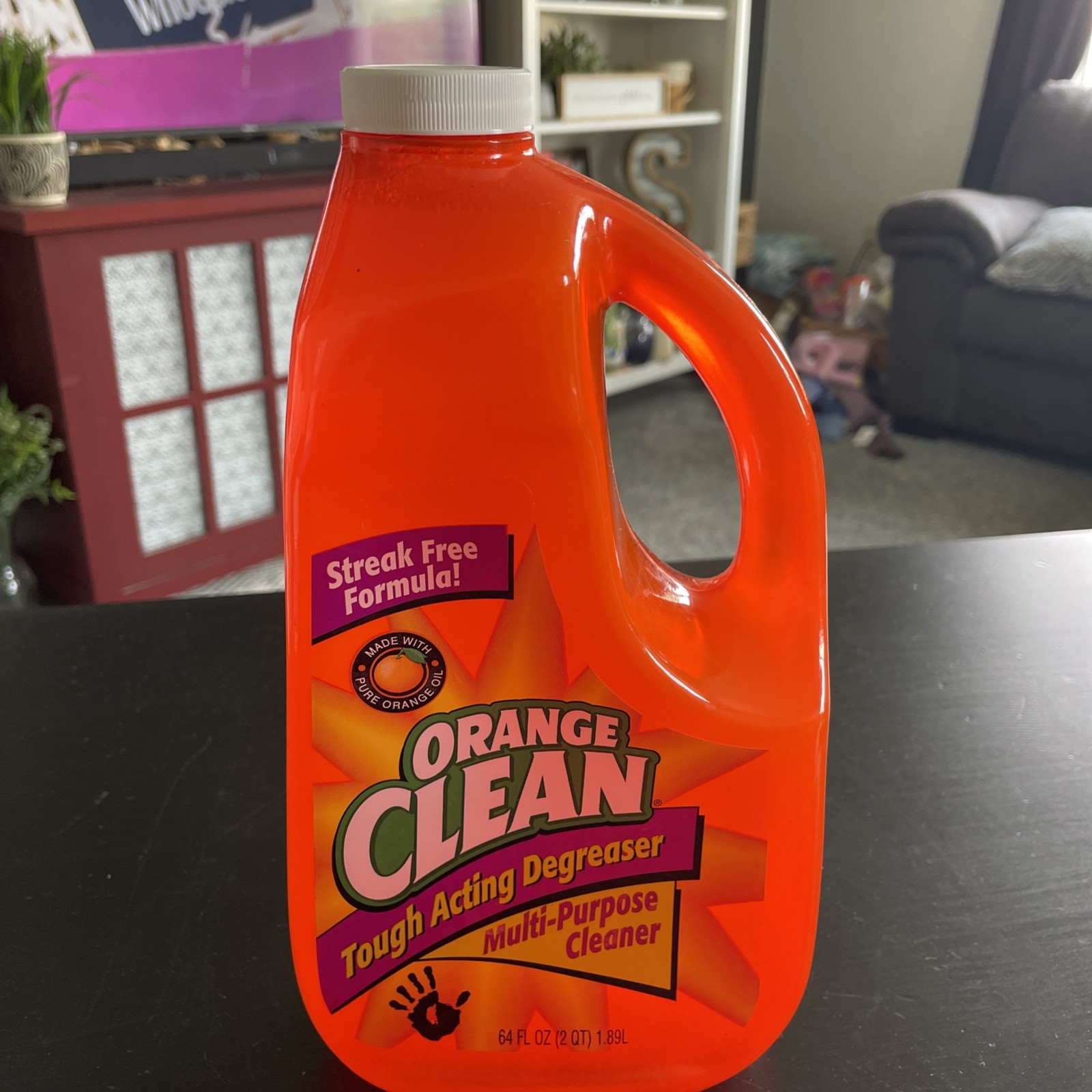 NOS 2002 Orange Glo Clean Original Tough Acting Degreaser Cleaner 64oz