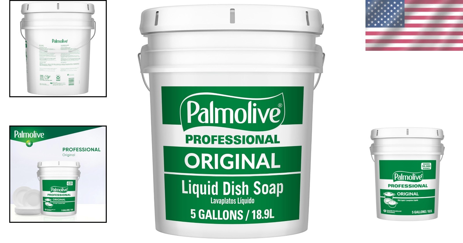 Eco-Friendly 5 Gallon Professional Dish Soap – pH Balanced, Cleans 7,000 Dishes
