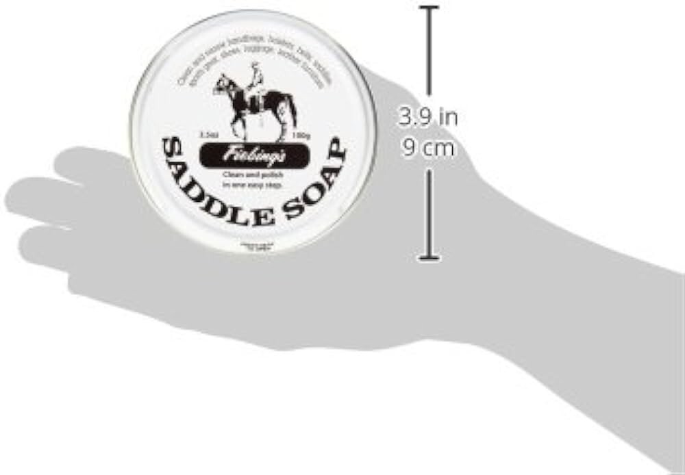 Fiebing’s Saddle Soap Leather Cleaner WHITE 3.5oz