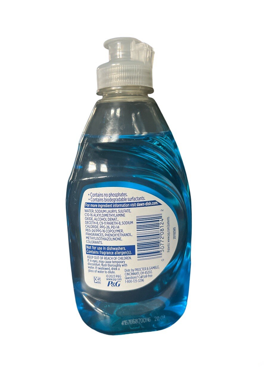 Dawn NEW SCENT Ultra Dishwashing Liquid Dish Soap 7.5 Oz Lot Of 5