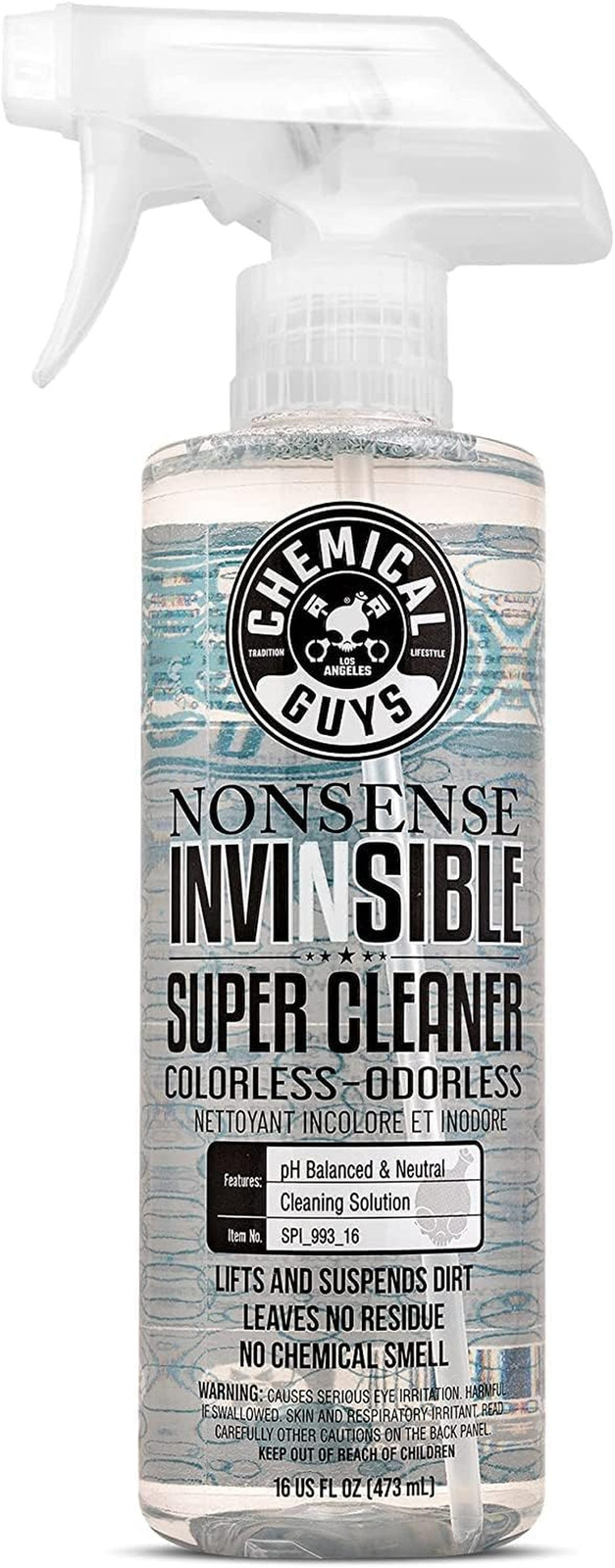 Chemical Guys Nonsense, Odorless Cleaner for Car Interior and Exterior All Purpo