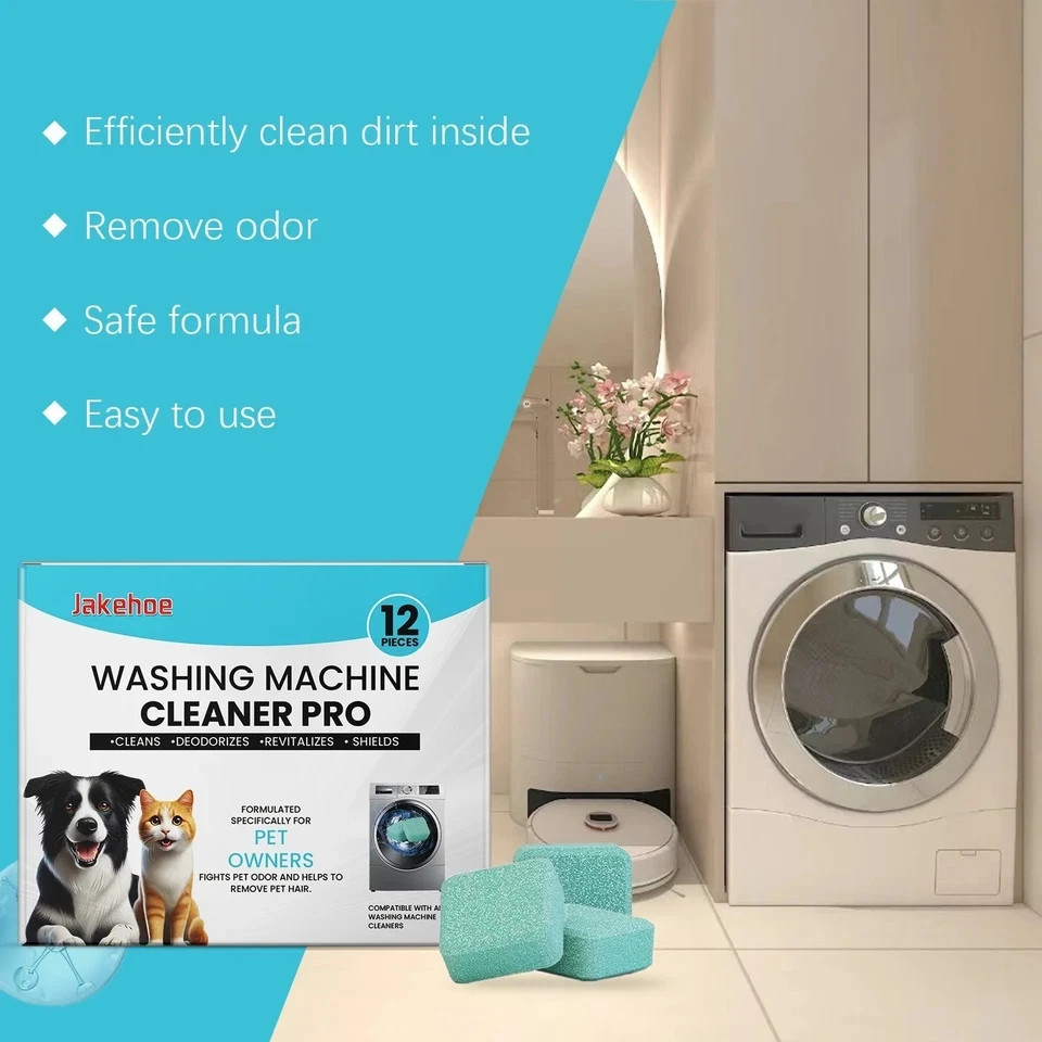 Uproot Clean Washing Machine Cleaner Tablets – 12 Pack