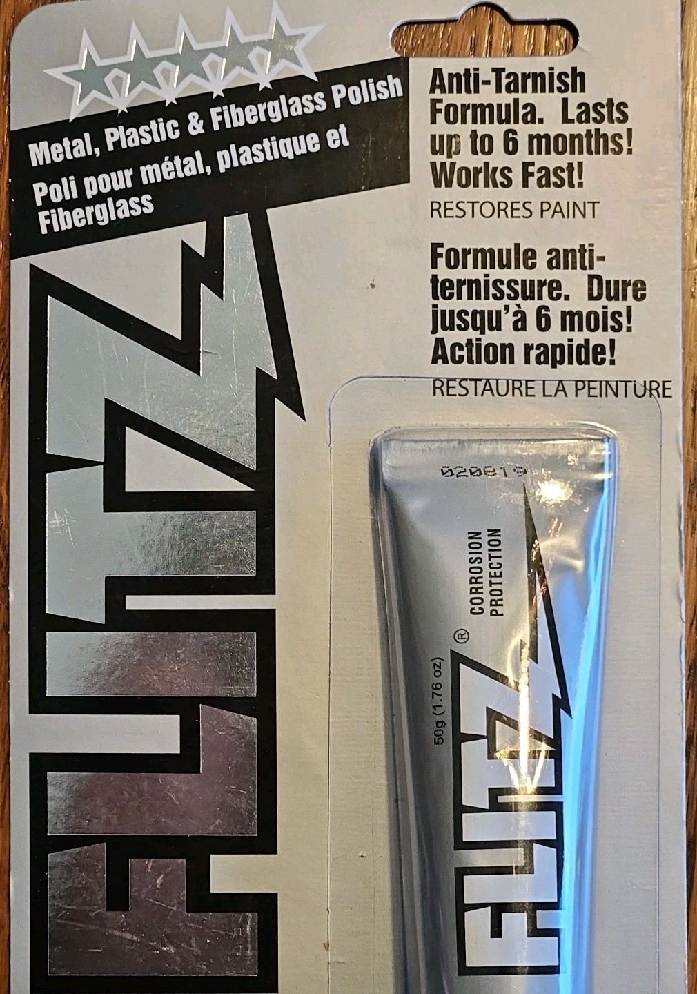 Flitz Metal/Plastic/Fiberglass Polish – 1.76 oz Tube – New/Sealed