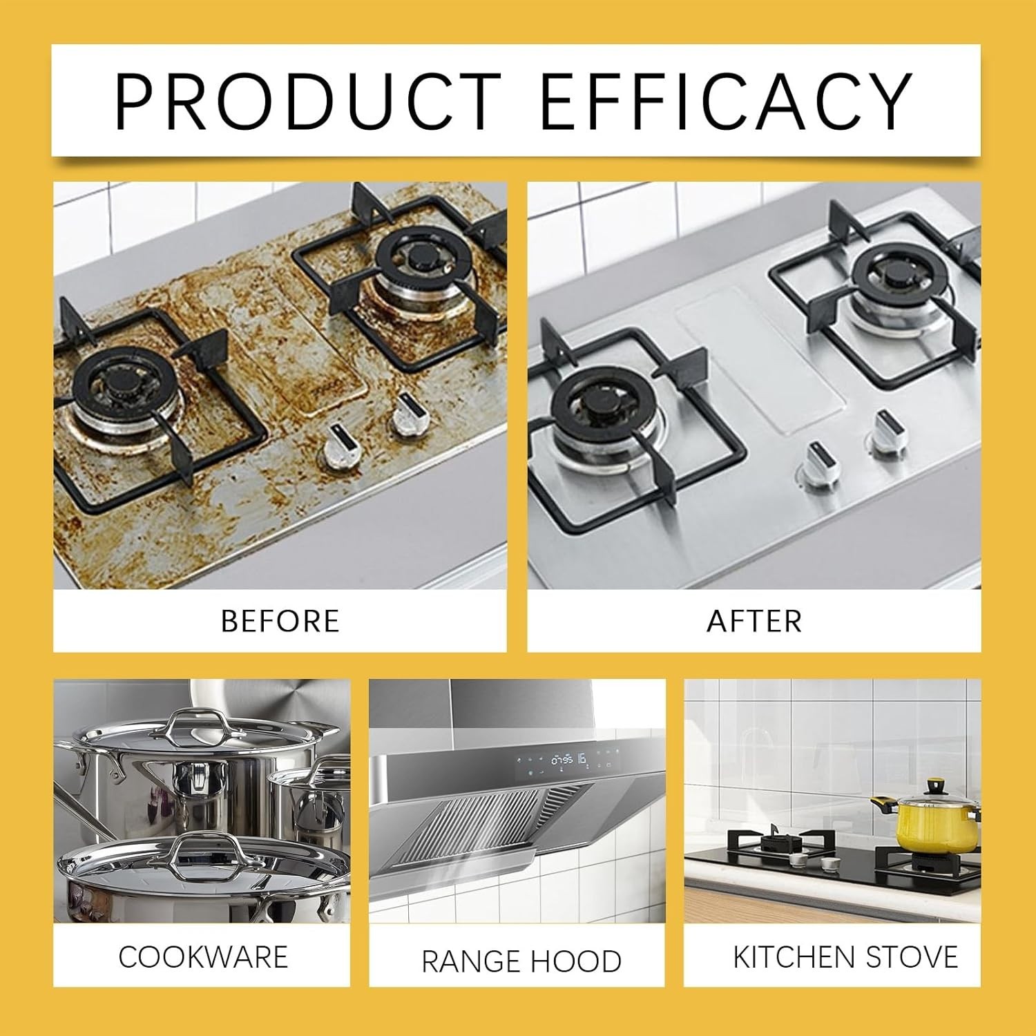 Degreaser Cleaner Heavy Duty, Kitchen Cleaner, All Purpose Stain Removal Cleaner