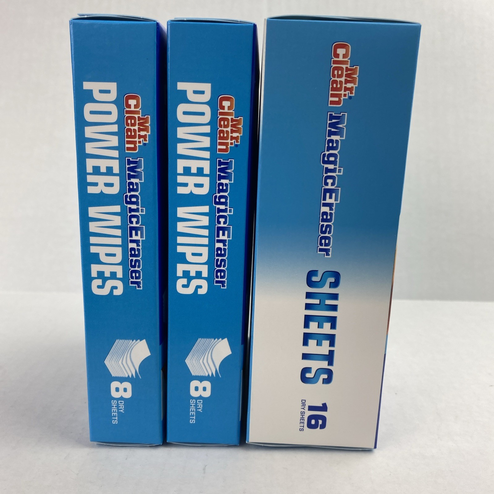Mr. Clean Magic Eraser SHEETS 1X 16 & 2X 8 Count – 32 Total Thin Dry Sheets NEW