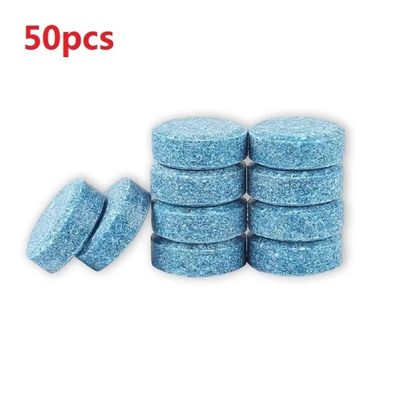 100 Car Winter Windshield Washer Wiper Fluid Concentrated Tablets Glass Cleaner*