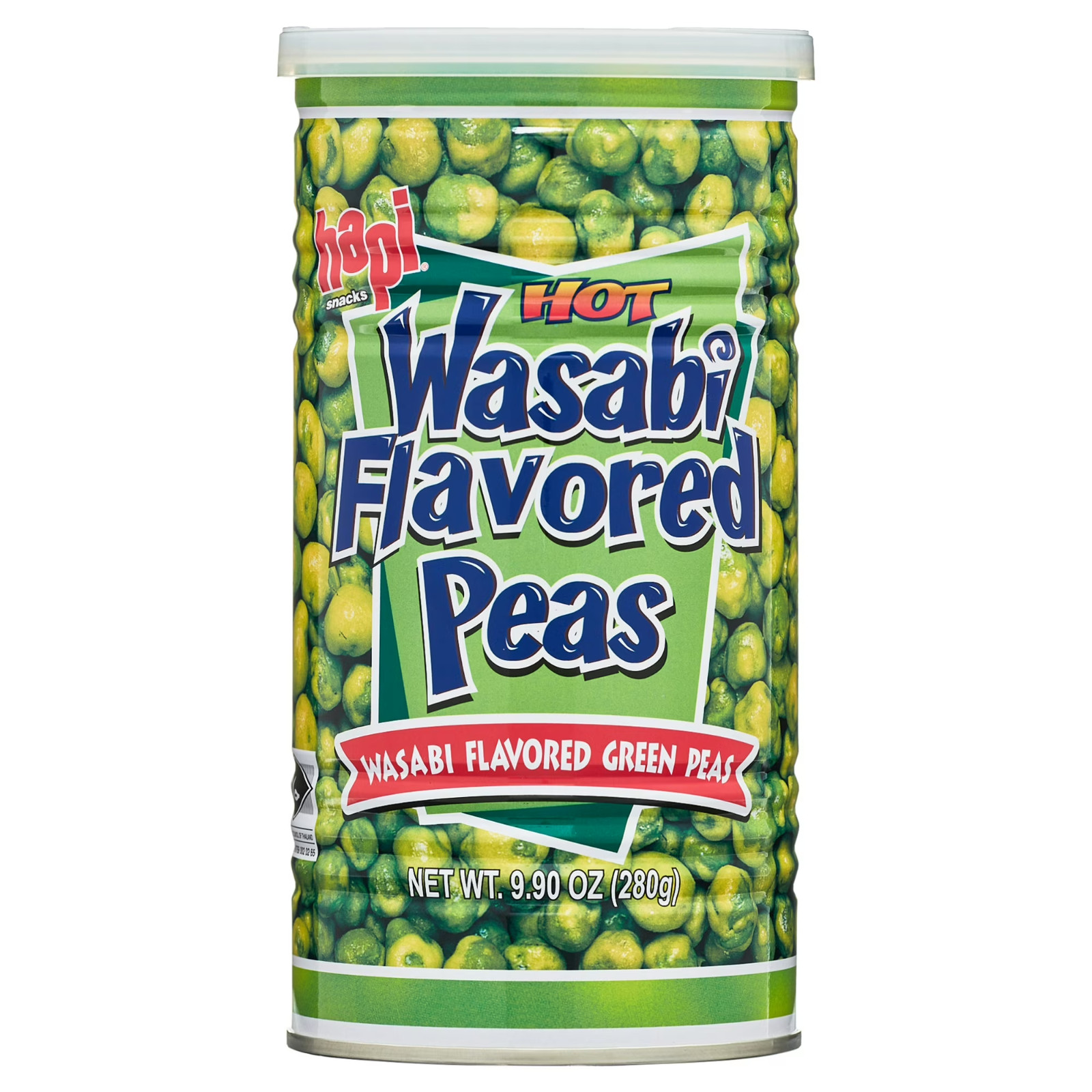 Hapi snacks wasabi Peas, hot, 9.9 Oz…