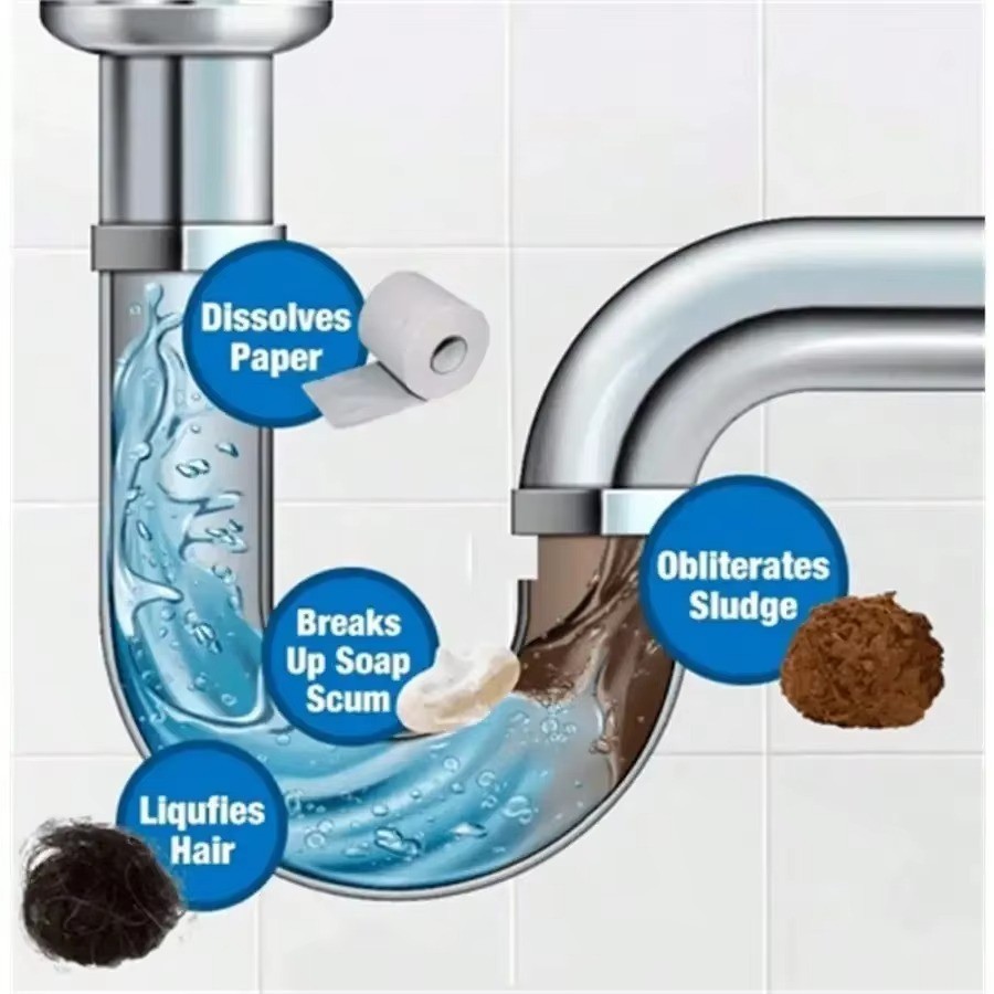 1/2/3/4 PCS Wild Sink and Drain Cleaner, Wild Tornado Sink And Drain Cleaner