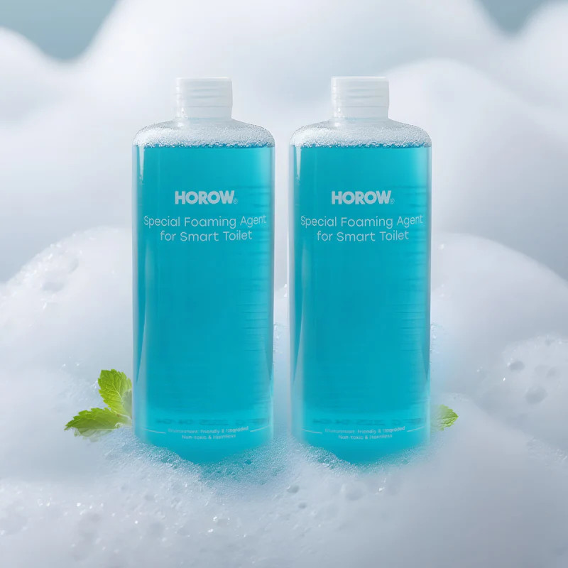 HOROW 2x Splash Toilet Cleaner Foam Shield Smart Toilet Special Foam Agent 480ML