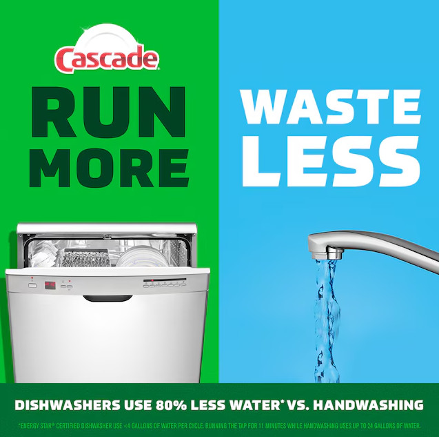 Cascade Complete 78 -Count Fresh Scent Dishwasher Detergent