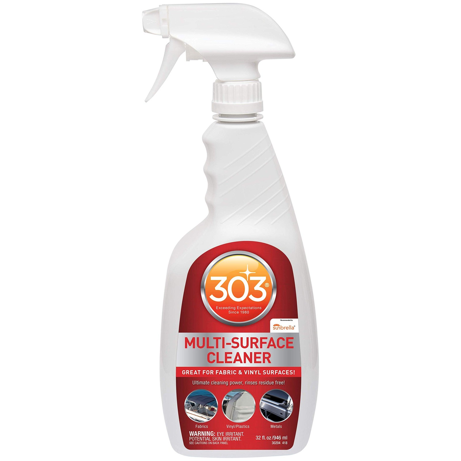 Marine Multi-Surface Cleaner, Boat Cleaner Spray for Vinyl, Canvas & Upholste…