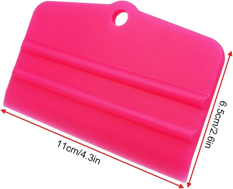 PPF Squeegee Soft Silicone Rubber Scraper,Vinyl Wrap and Window Tint Windshield