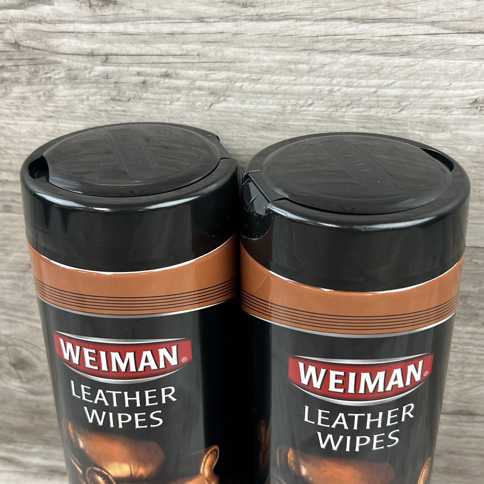 Weiman Leather Cleaner & Conditioner Wipes With UV Protection 30 ct (Pack of 2)