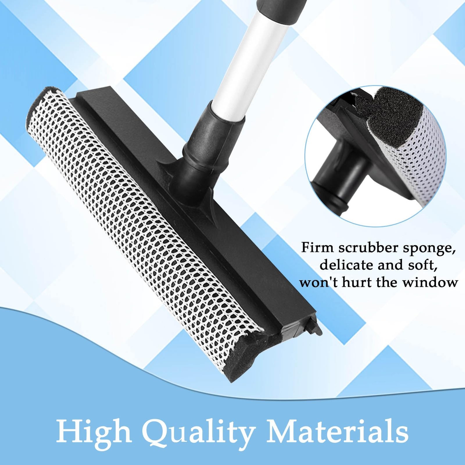 2 Pack Squeegee for Car Window Cleaning and Windshield Washing Standard Window