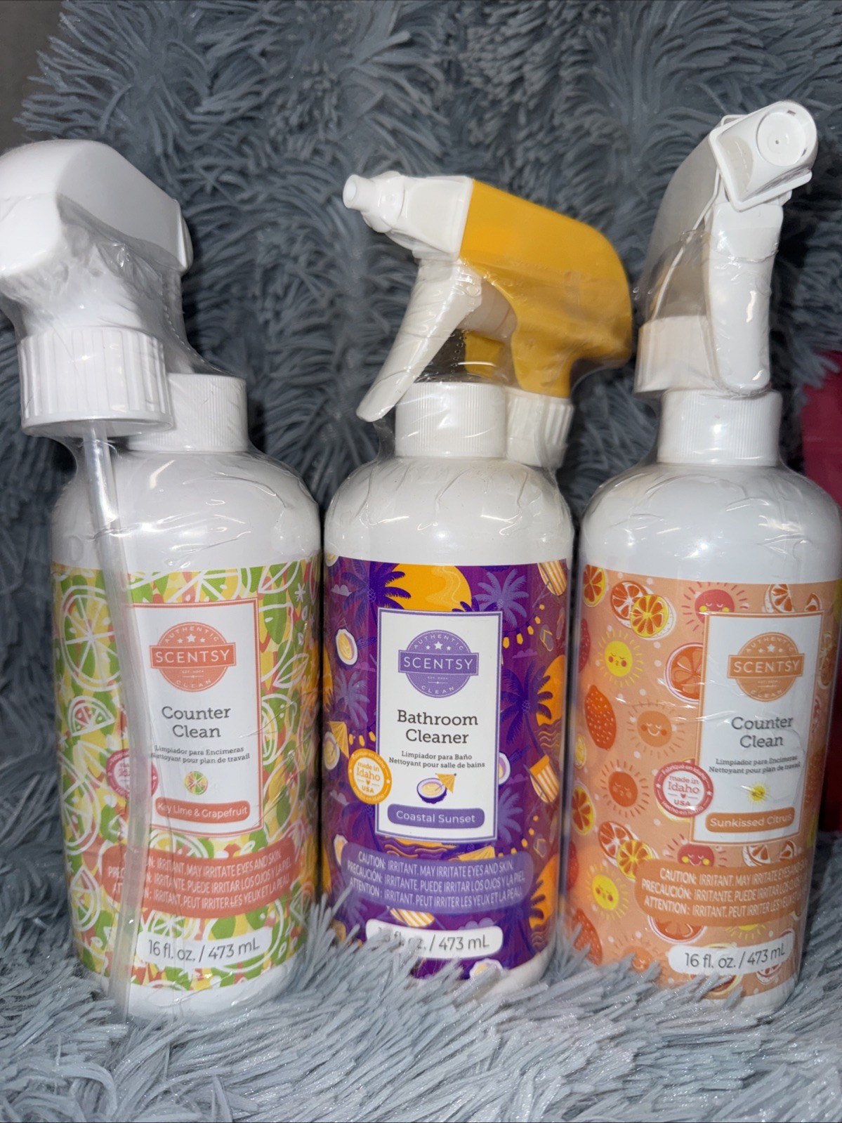 2 Scentsy Counter Cleaner 1 Scentsy Bathroom Cleaner