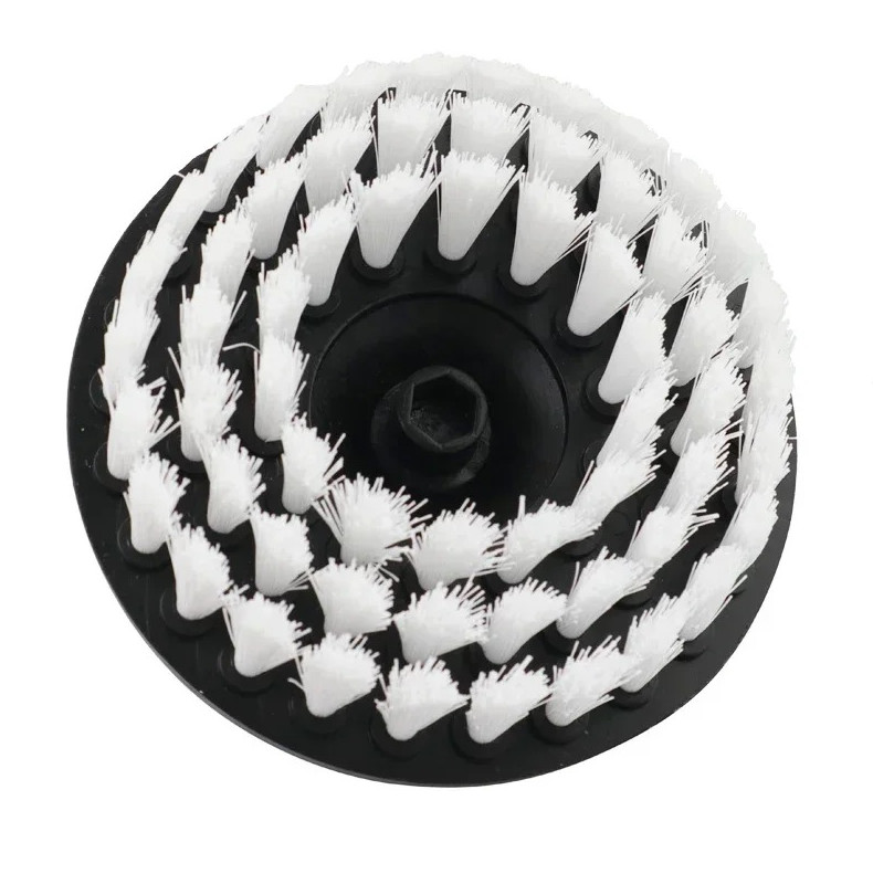 Drill Brush Power Scrubber Set 2–5in Nylon Cleaning Brushes for Bathroom Kitchen