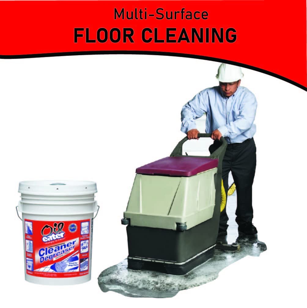 Oil Eater AOD5G35438 Original 5 Gallon Cleaner/Degreaser, light yellow, 640 Fl