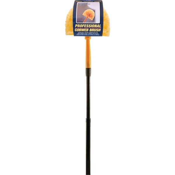 (1)-Ettore Commercial Pro Cob Web Duster, attached pole with 118″ reach 31028