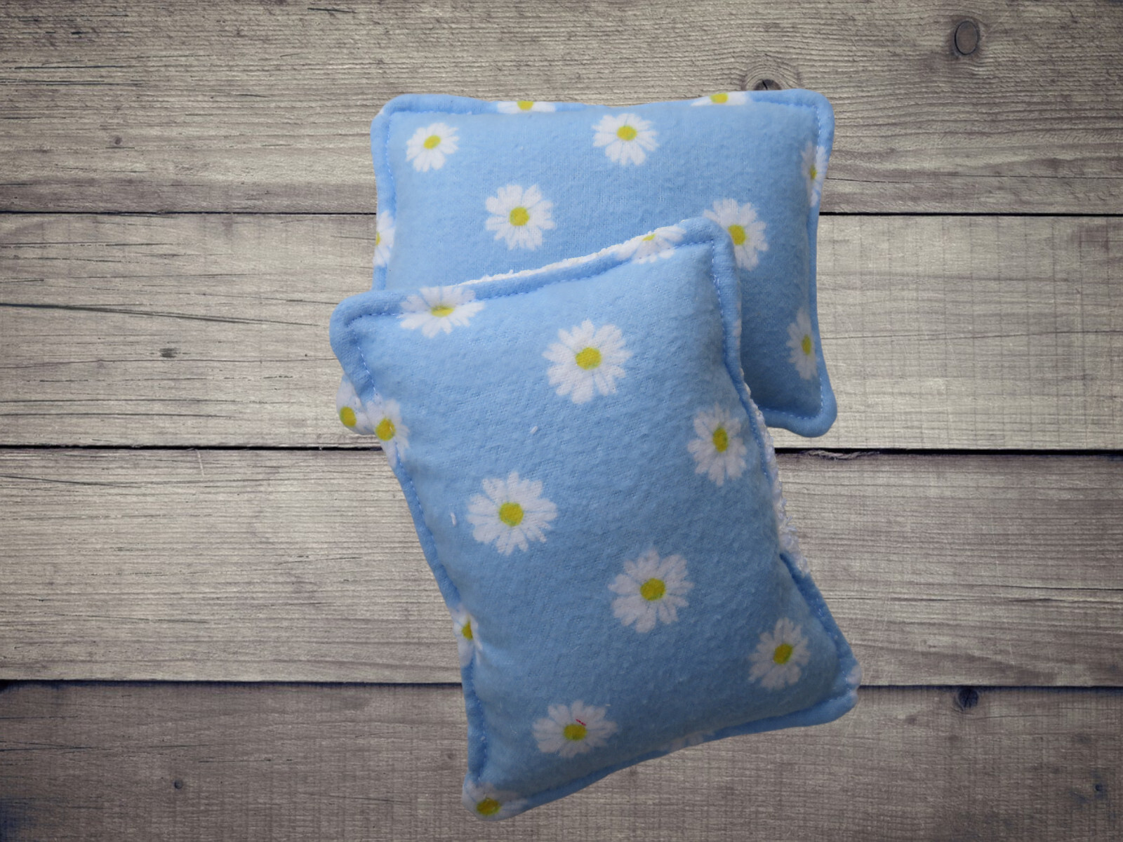 Reusable Sponge Daisy Dish Scrubby, Set of 2