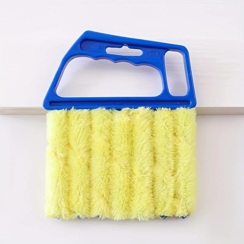 Blinds Cleaning Brush 7-Slot Duster for Window Blinds, Air Vent, Car & Home Dust