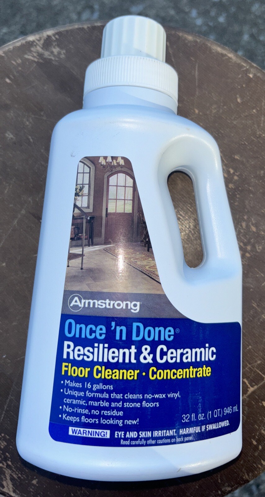 Armstrong Once’n Done Resilient & Ceramic Floor Cleaner Concentrate 32oz