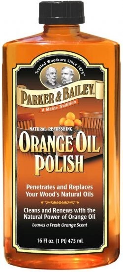 (2-Pack) PARKER & BAILEY ORANGE OIL POLISH Furnitures Woods CONDITIONER CLEANER