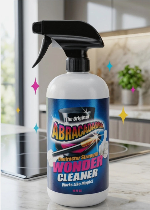 4-PACK: Abracadabra® Wonder Cleaner 16oz – Safe Adhesive, Tar & Sap Remover