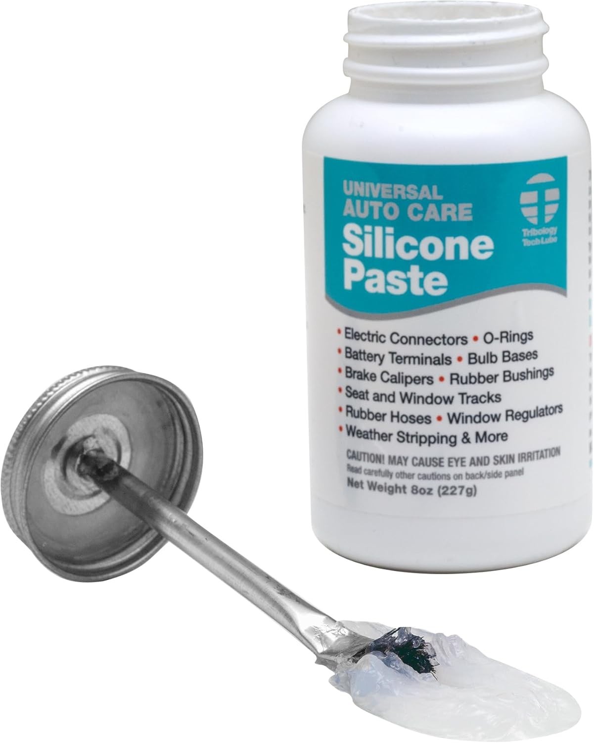 TSG Universal Auto Care Silicone Paste with Brush, 8 Oz