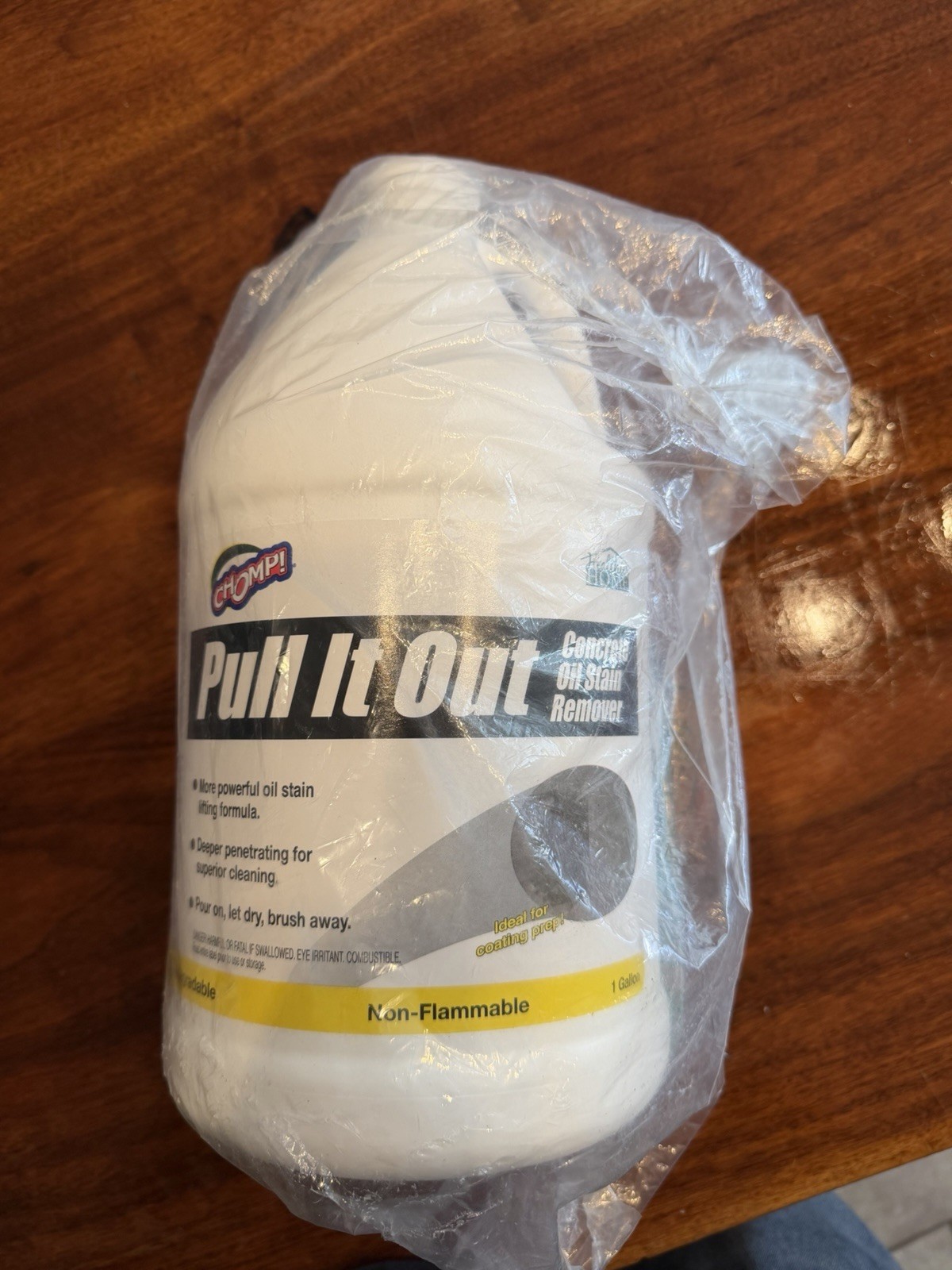 Concrete Stain Remover CHOMP Pull IT OUT Remove Oils Greases from Floors-SALE