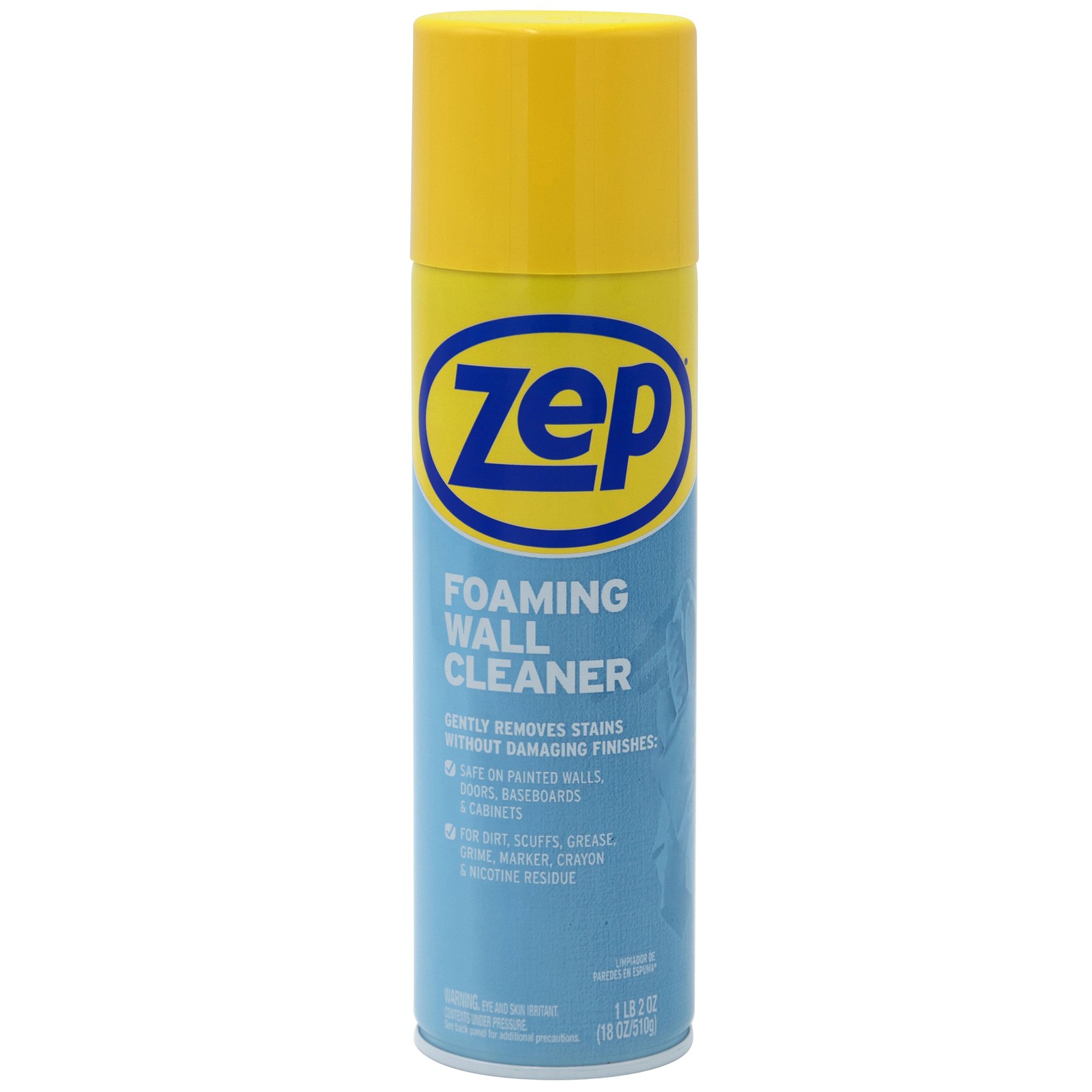 Zep Foaming Wall Cleaner – 18 oz (Case of 4) ZUFWC18 – Removes Stains Without