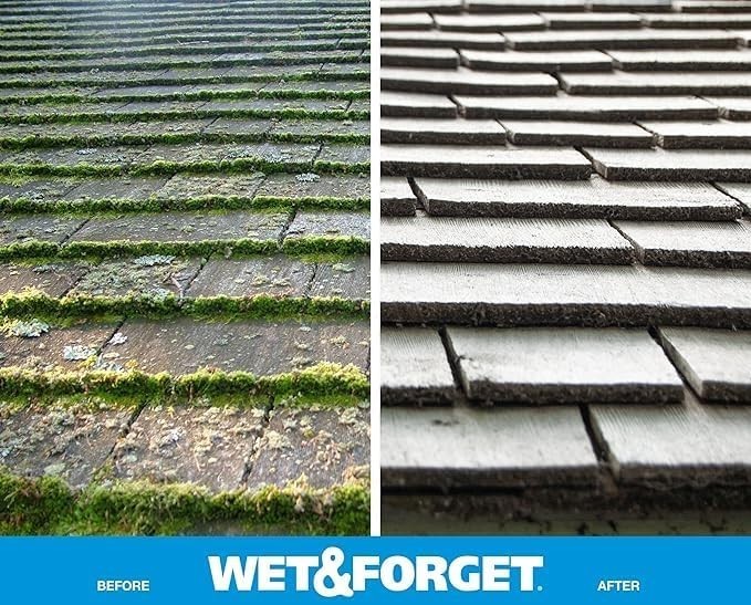 Wet & Forget Outdoor Stain Remover Multi-Surface Cleaner, Free Shipping