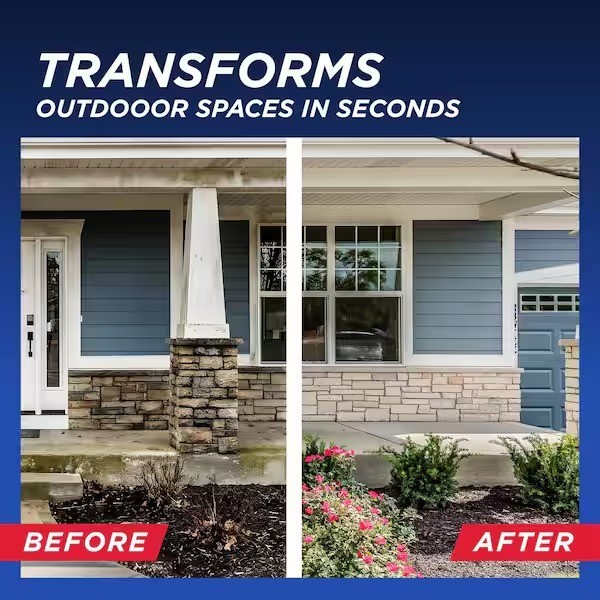 2 Pack 30 Seconds 1Gal Outdoor Cleaner Concentrate All-Surface for Mildew & Mold