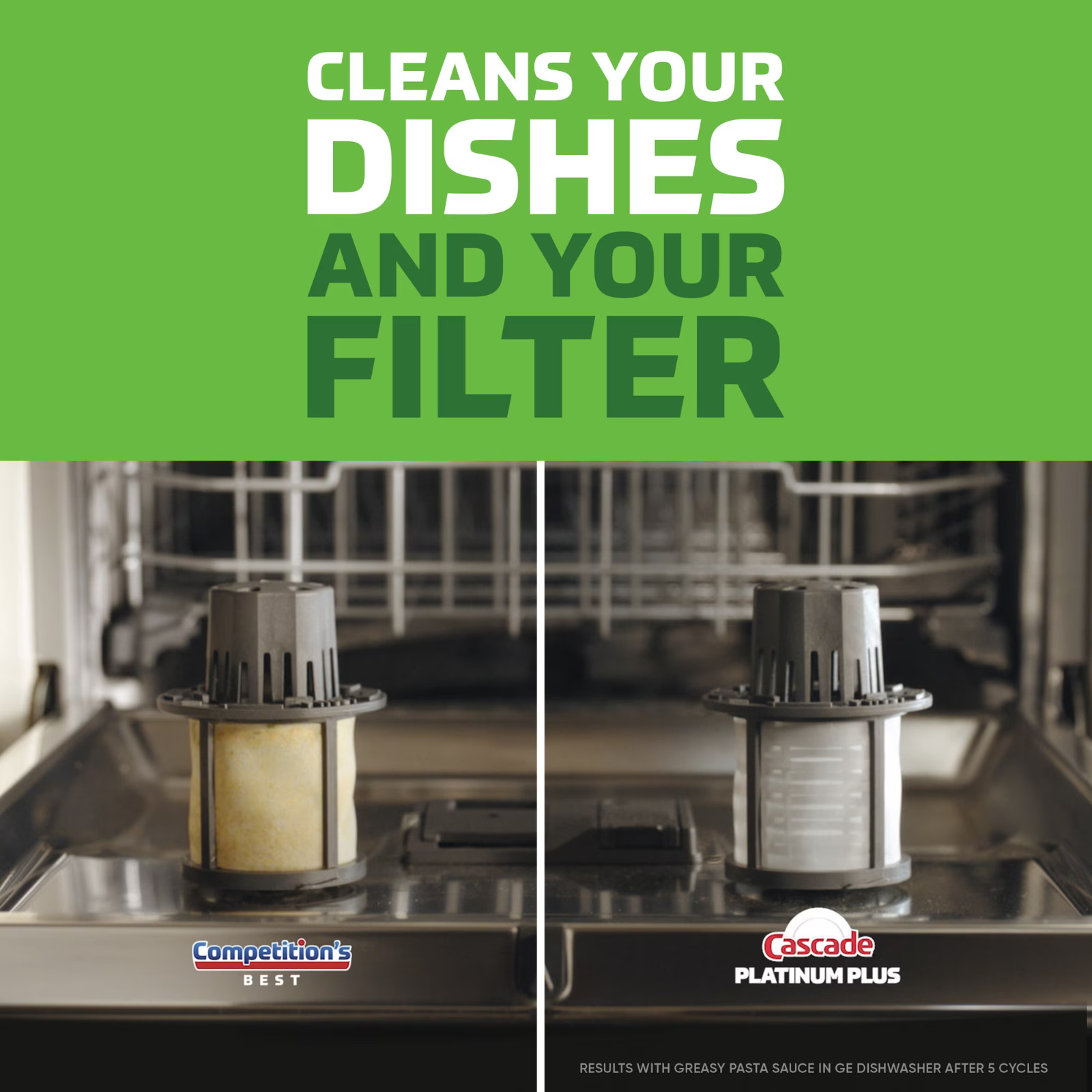 Cascade Platinum Plus Dishwasher Pods Fresh Scent 2 Pack 47 Count