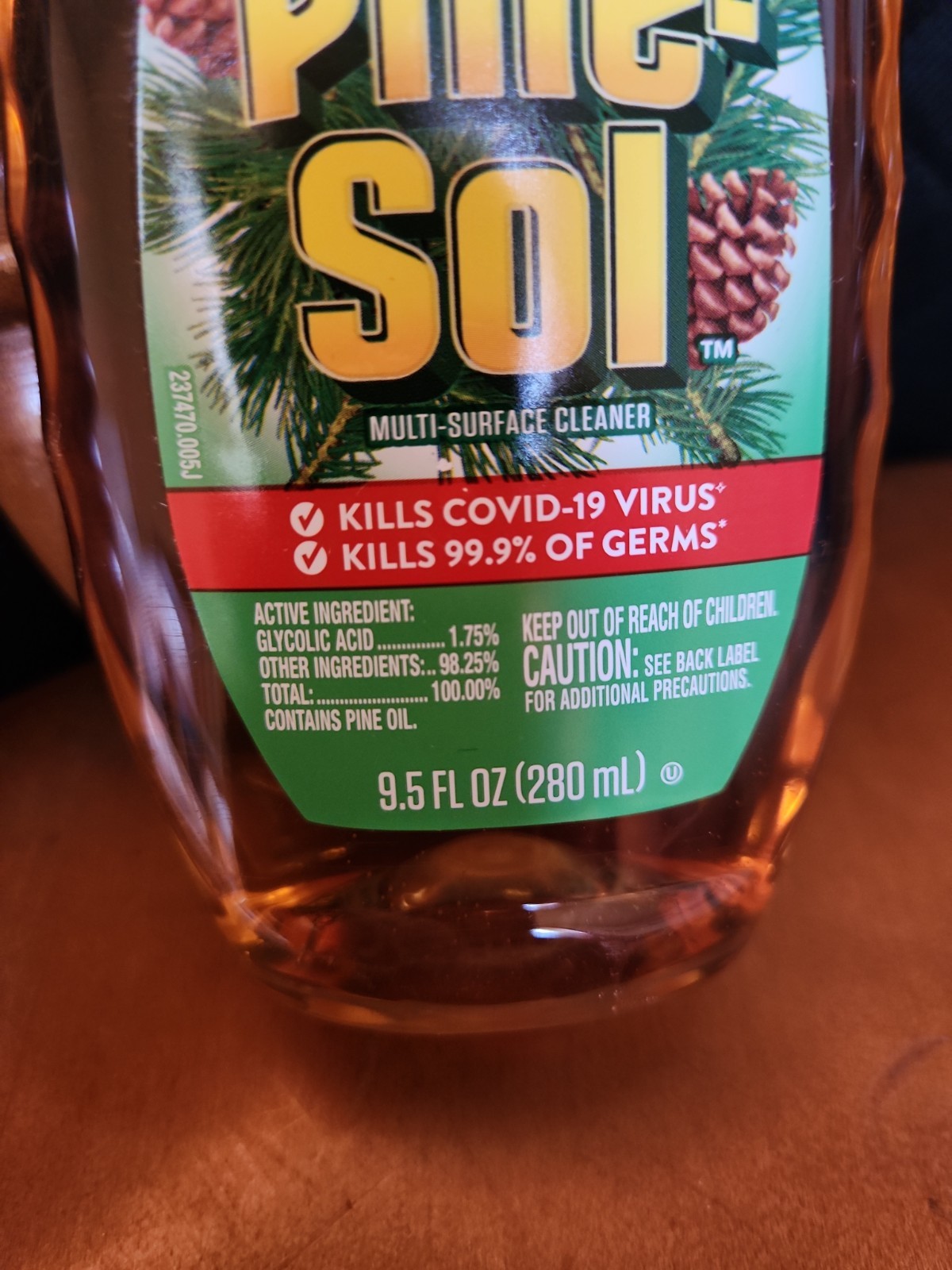 Pine Sol Original Multi Surface cleaner CONTAINS PINE OIL! Hard To Find 9.5fl oz