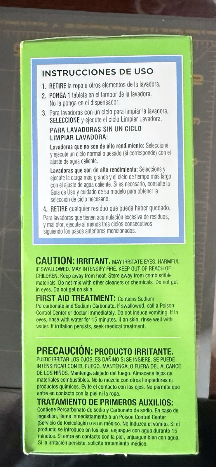Affresh Washing Machine Cleaner, For Whirlpool, Maytag & Amana, – 6 Tablets