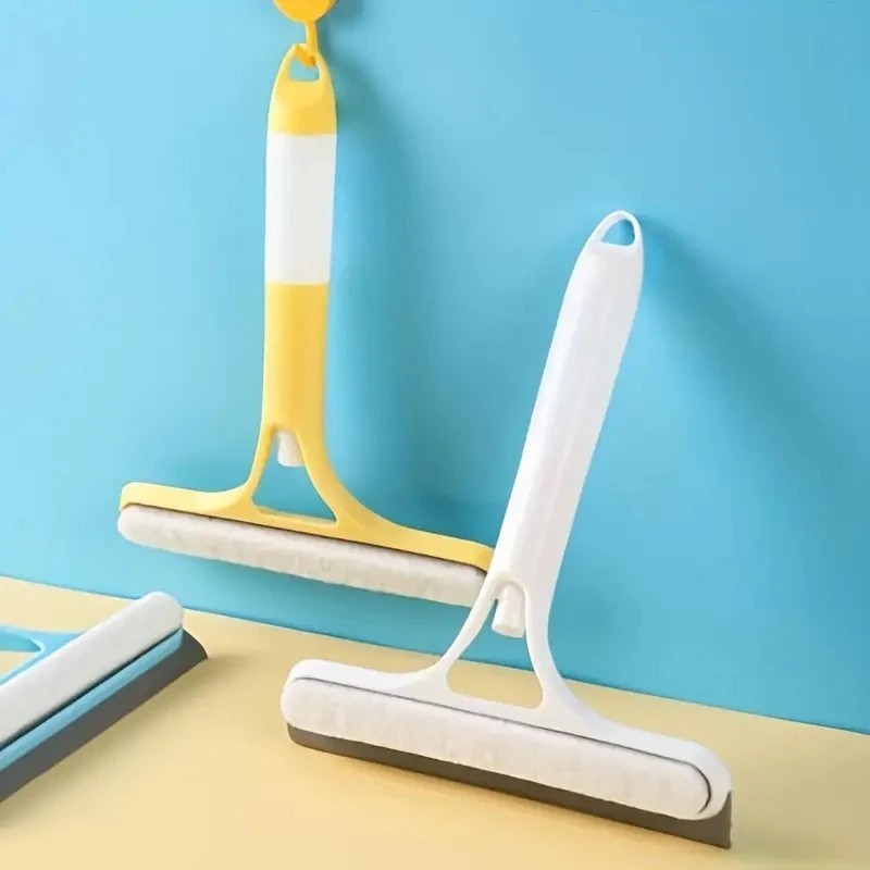 3-in-1 Spray Bottle Glass Squeegee Set Streak Free Window Mirror Cleaner Gift