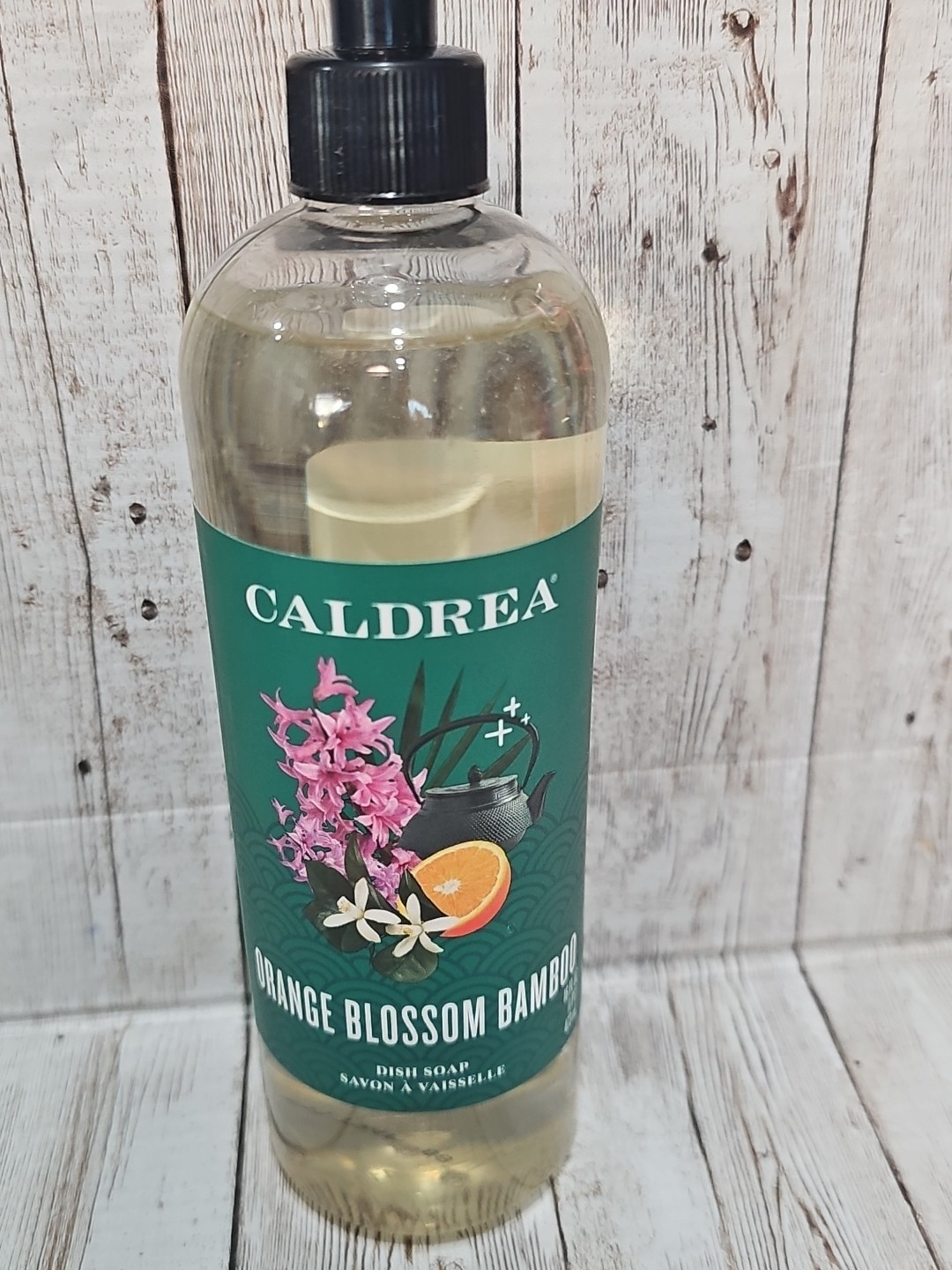 Caldrea Dish Soap, ORANGE BLOSSOM BAMBOO 16 fl oz DISCONTINUED