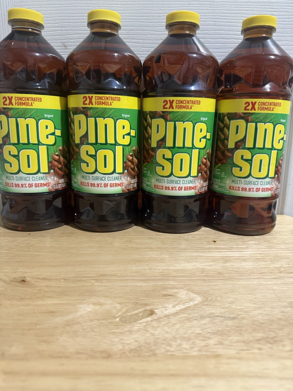 Pine Sol Multi- Surface Cleaner 48 oz Lot of 4 Fast Shipping.