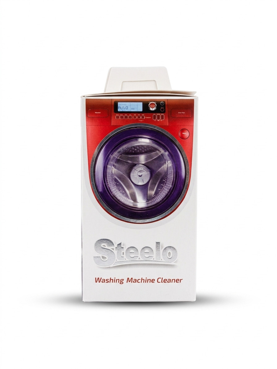 Washing Machine Cleaner, Steam Iron 3-in-1 | 500ml Descaler & Chrome Polish