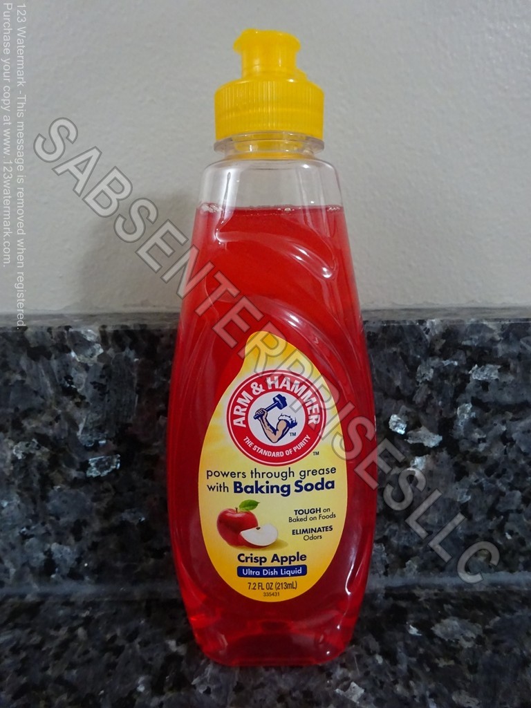 9 Arm & Hammer CRISP APPLE Scent Dishwashing Liquid Dish Soap 7.2 FL oz. NEW