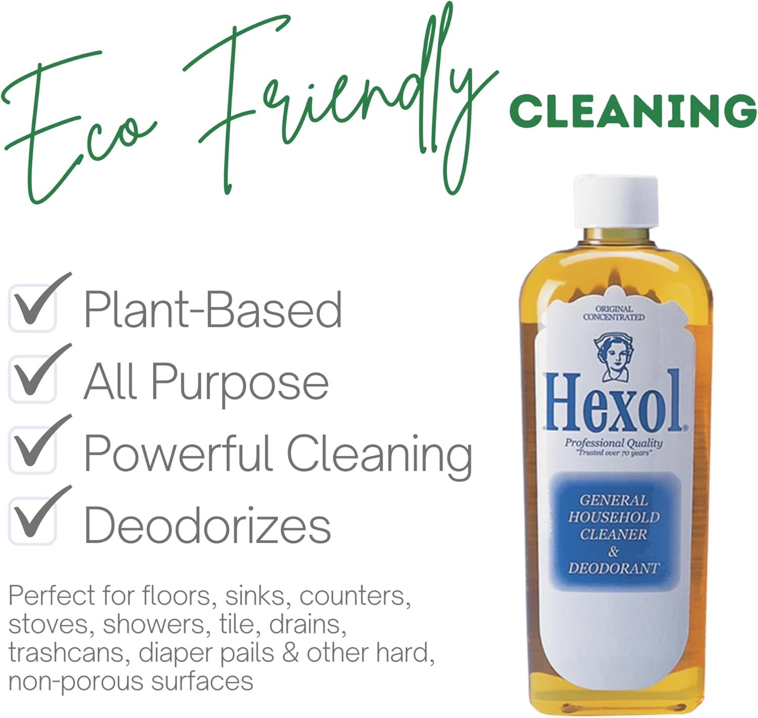 Concentrated General Household Cleaner and Deodorant 1600-00016U Rust 16 Fl. Oz.