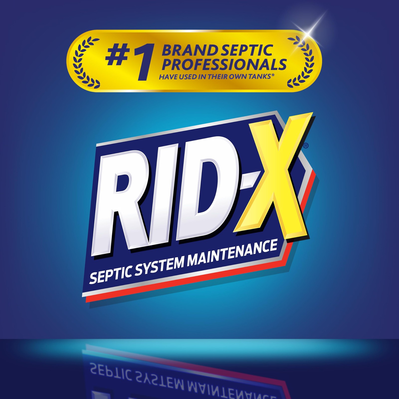 Rid-X Septic Tank System Treatment, 3.2 Ounce (Pack of 1), Dark Blue