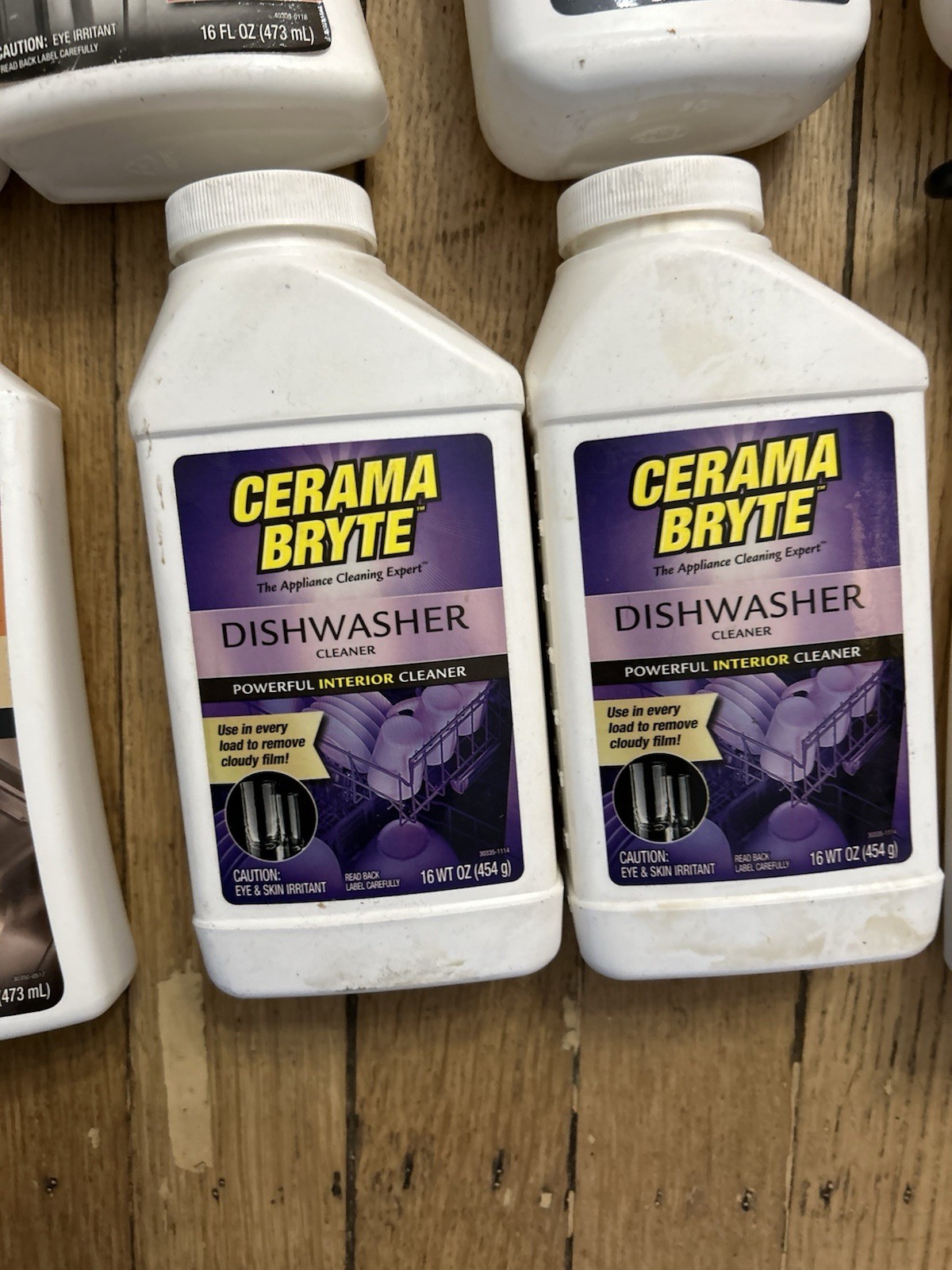 NEW Lot Of 22 Cerama Bryte Cleaning Supplies Stainless Steel Dishwasher Sink