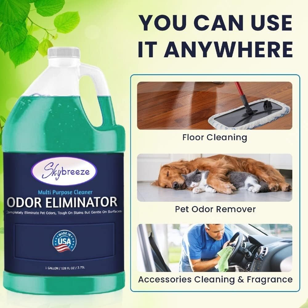 Multi Purpose Cleaner Pet Odor eliminator – pH Neutral Strong Odor Floor Cleaner