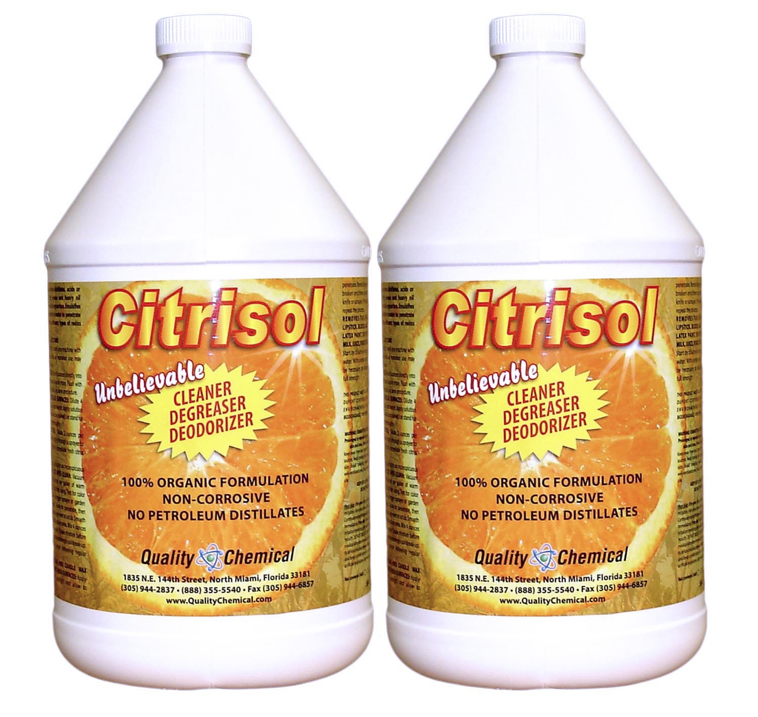 Citrisol Amazing All-Natural Heavy Duty Degreaser & Cleaner – 2 gallon case