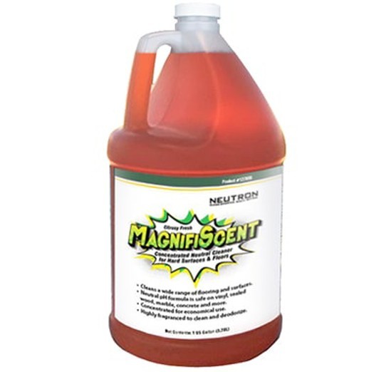 MagnifiScent Neutral Floor & Hard Surface Cleaner 1-Gallon Citrus 127695 Neutron