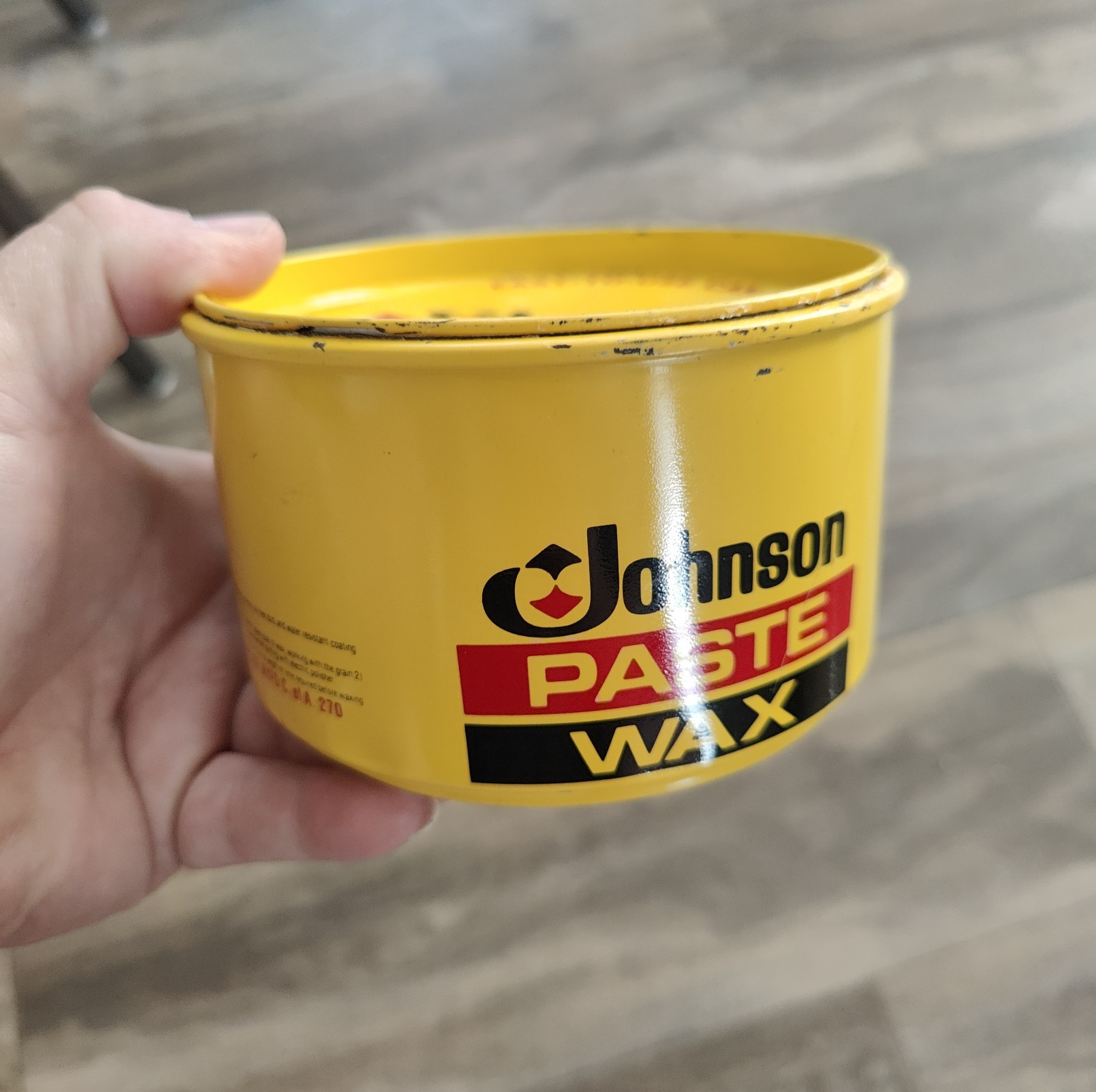 SC Johnson Paste Wax 16 Oz Used And Flaws Look At Pic’s a$