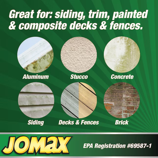 JOMAX 128-fl oz House and Siding Concentrated Outdoor Cleaner