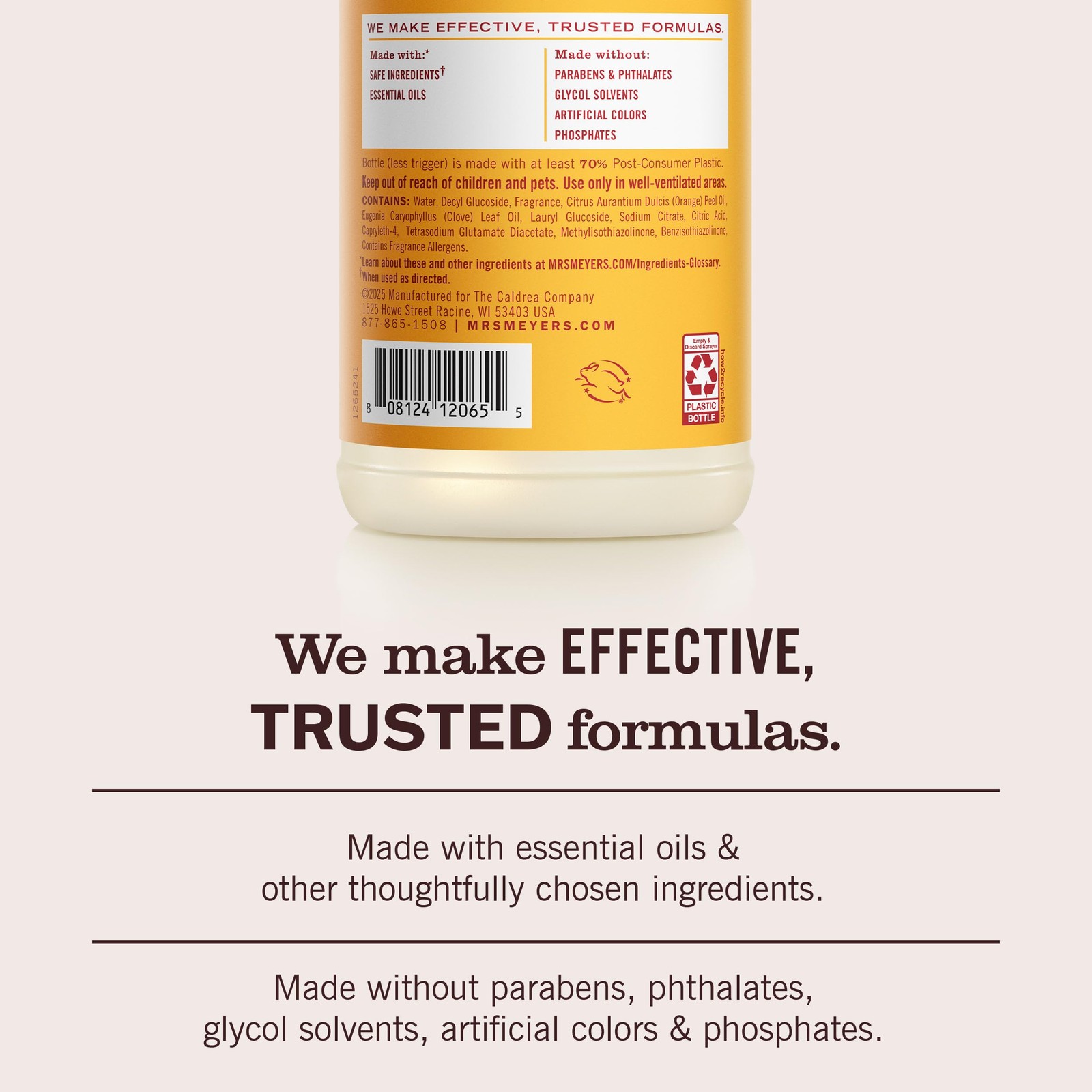 MultiSurface Everyday Cleaner, Clementine Scent, 16 Fl Oz Bottle